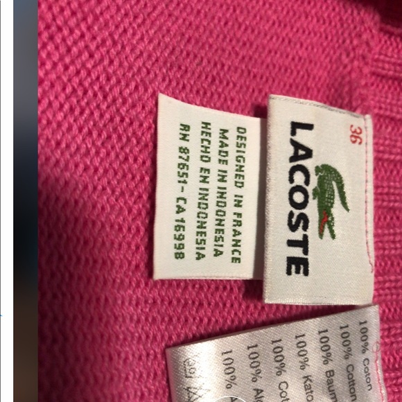 Authentic Lacoste sweater - Picture 3 of 5